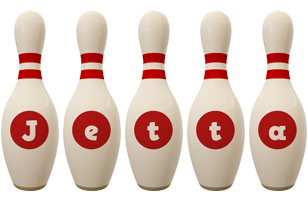 Jetta bowling-pin logo