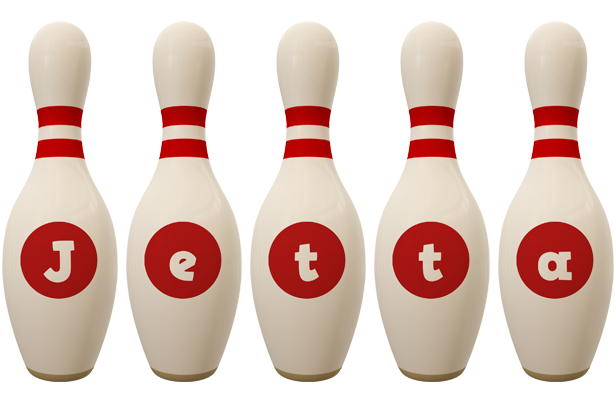 Jetta bowling-pin logo
