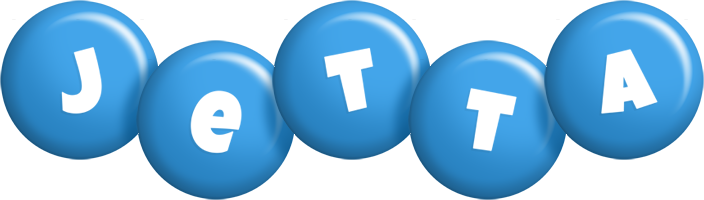 Jetta candy-blue logo