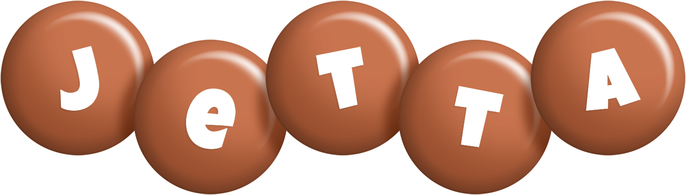 Jetta candy-brown logo