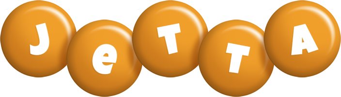 Jetta candy-orange logo