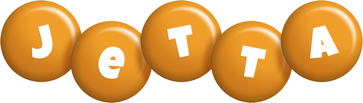 Jetta candy-orange logo