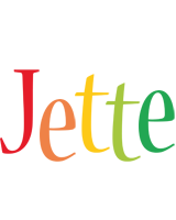 Jette birthday logo