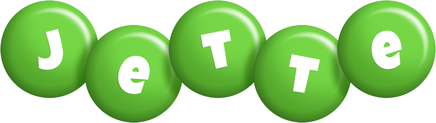 Jette candy-green logo