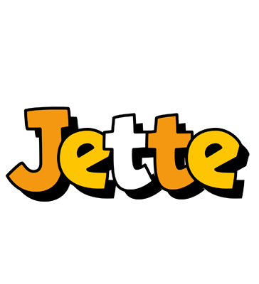 Jette cartoon logo