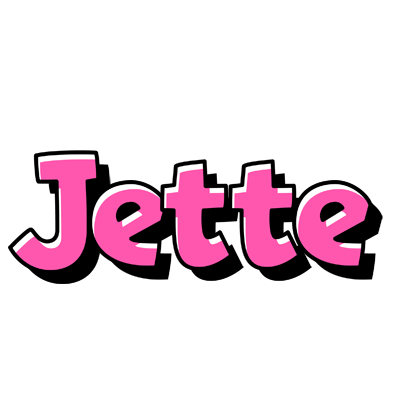 Jette girlish logo
