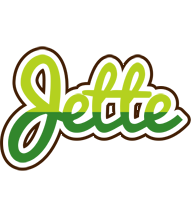 Jette golfing logo