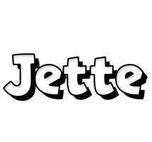 Jette snowing logo