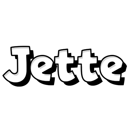 Jette snowing logo
