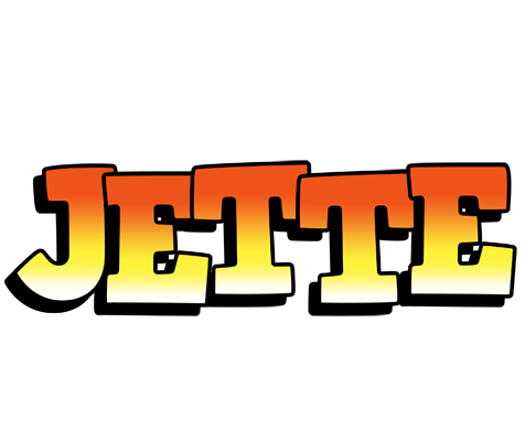 Jette sunset logo