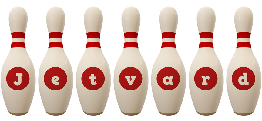 Jetvard bowling-pin logo