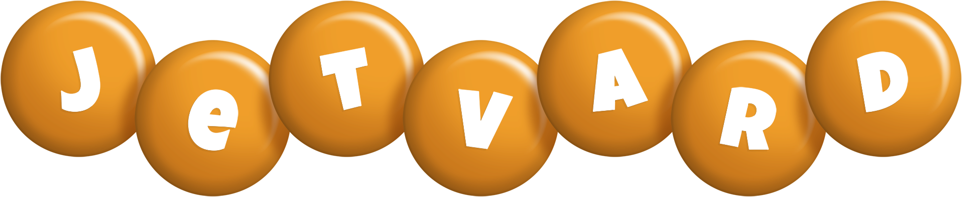 Jetvard candy-orange logo