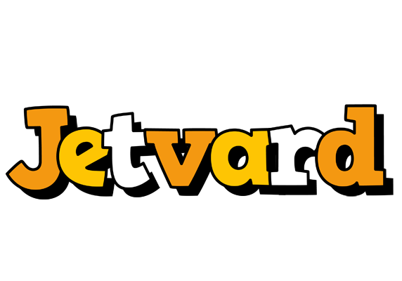 Jetvard cartoon logo
