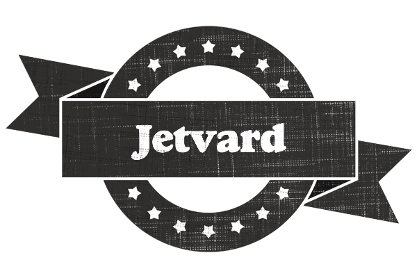 Jetvard grunge logo