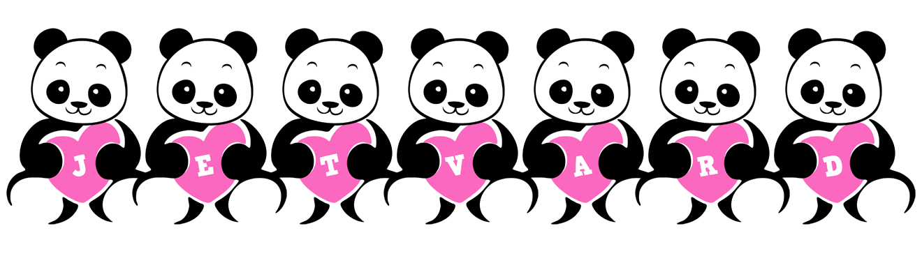 Jetvard love-panda logo