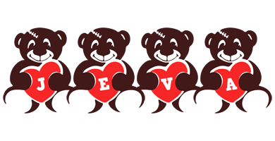 Jeva bear logo