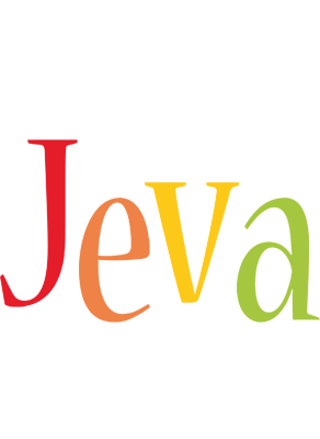 Jeva birthday logo