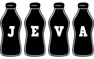 Jeva bottle logo