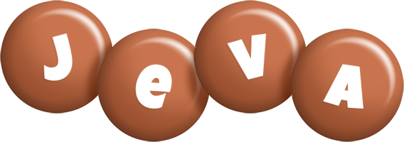 Jeva candy-brown logo