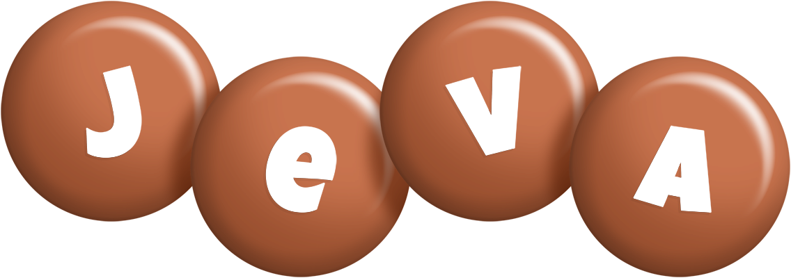 Jeva candy-brown logo