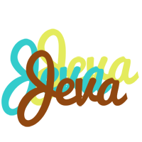 Jeva cupcake logo