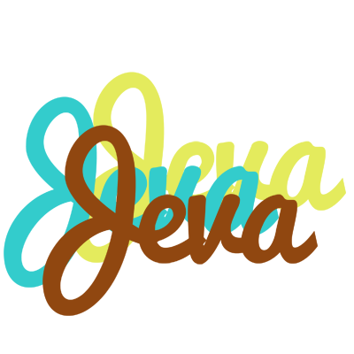 Jeva cupcake logo