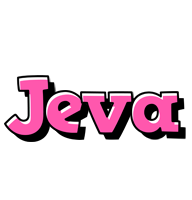 Jeva girlish logo