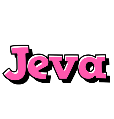 Jeva girlish logo