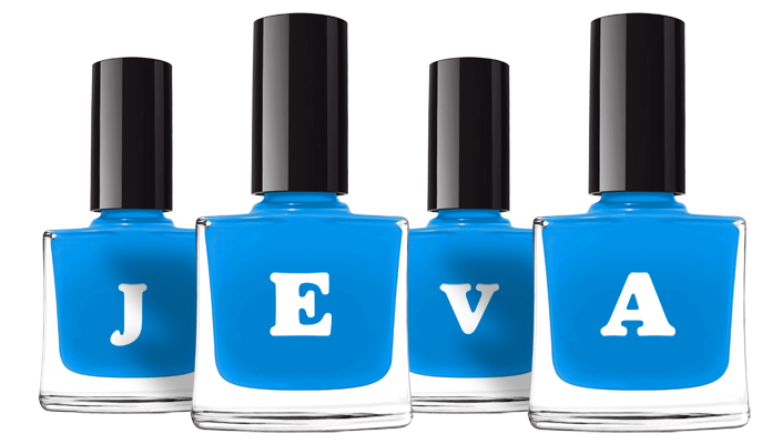Jeva glossy logo