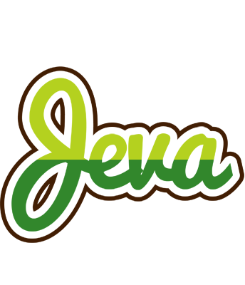 Jeva golfing logo