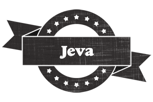 Jeva grunge logo