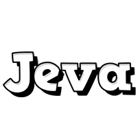 Jeva snowing logo