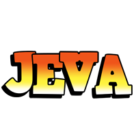 Jeva sunset logo