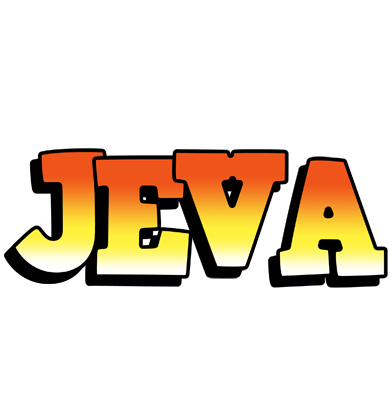 Jeva sunset logo