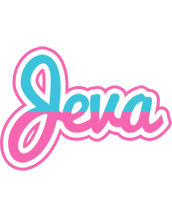 Jeva woman logo