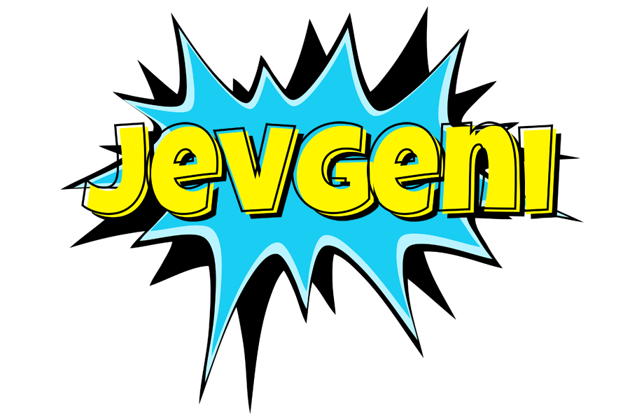 Jevgeni amazing logo