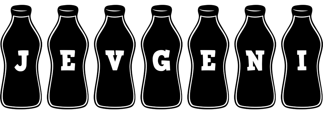 Jevgeni bottle logo