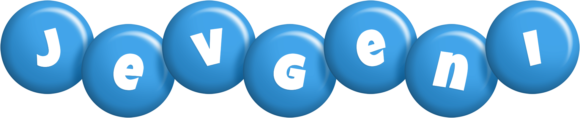 Jevgeni candy-blue logo