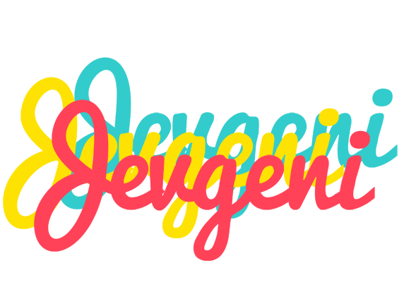 Jevgeni disco logo