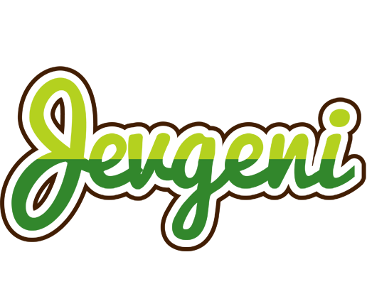 Jevgeni golfing logo