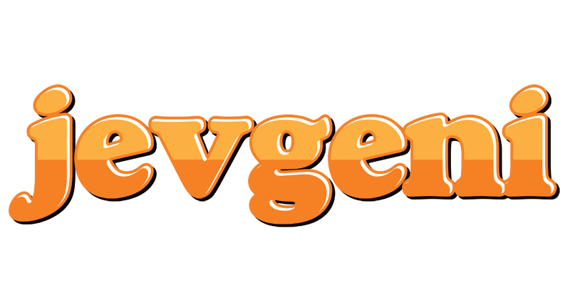 Jevgeni orange logo
