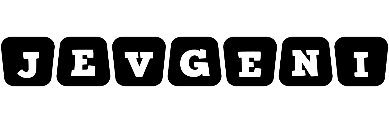 Jevgeni racing logo
