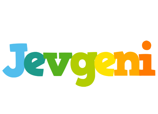 Jevgeni rainbows logo