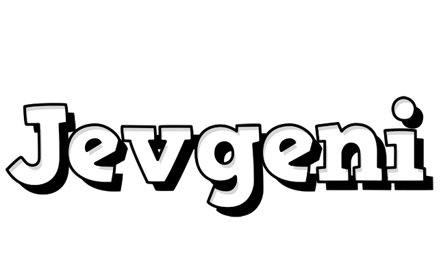 Jevgeni snowing logo
