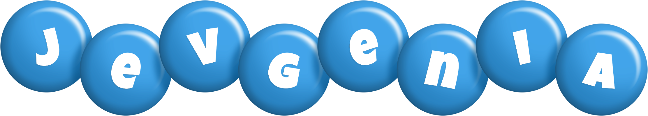 Jevgenia candy-blue logo