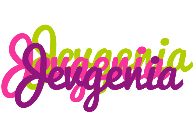 Jevgenia flowers logo