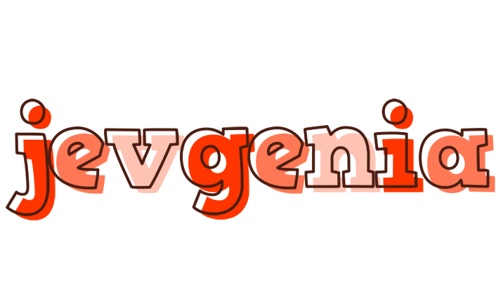 Jevgenia paint logo