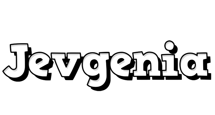 Jevgenia snowing logo