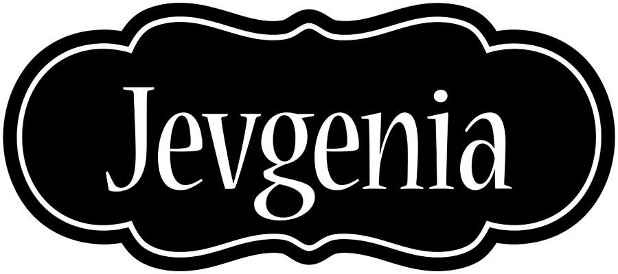 Jevgenia welcome logo