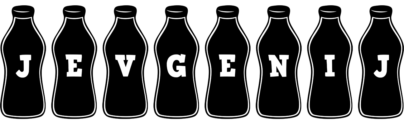 Jevgenij bottle logo